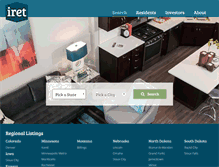 Tablet Screenshot of iretapartments.com